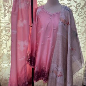 Blush Silk Co-Ord Set